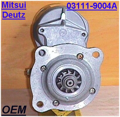 Стартер Mitsui-Deutz 03111-9004a + 03122-9004