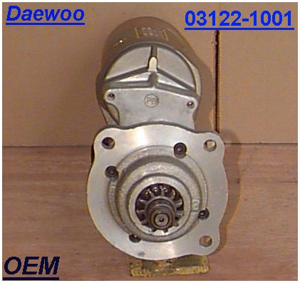 Стартеры Daewoo 03111-1001