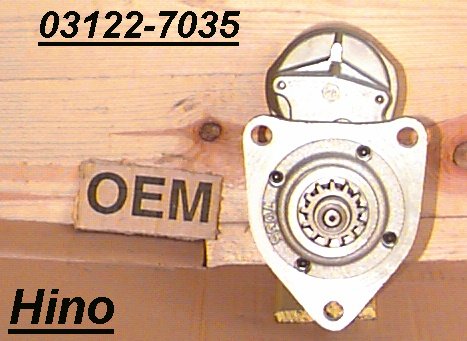 Стартер Hino, 03122-7035