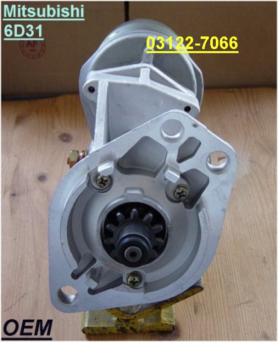 Стартер Mitsubishi-6D31 03122-7066