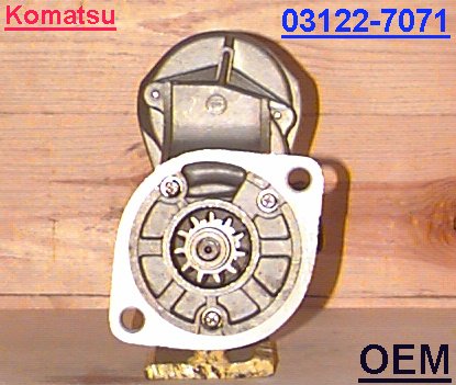 Стартер Komatsu, 03122-7071