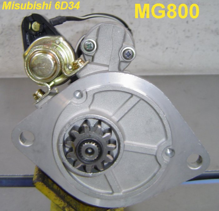 Стартер Mitsubishi 6D31 6D34 , MG800