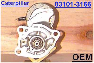 Стартер Caterpillar 03101-3166