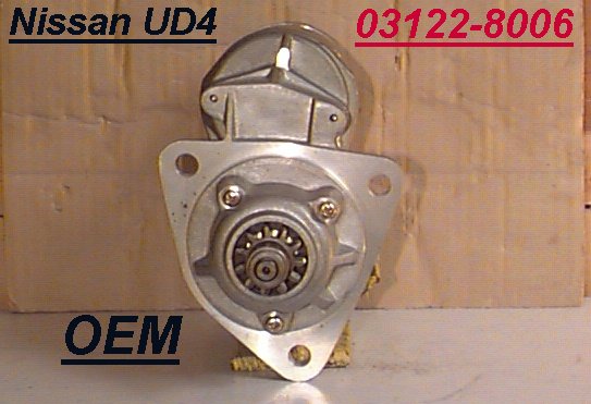 Стартер Nissan, 03122-8006