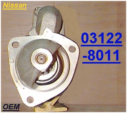Стартер Nissan, 03122-8011