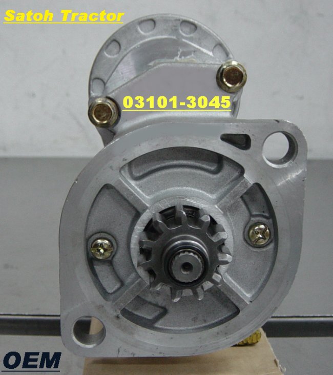 Стартер Satoh Tractor QD1247A