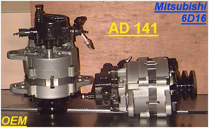 Mitsubishi 6D1 6D2 6D4 6D14 6D15 6D16,<br />
AD141 24v 40amp