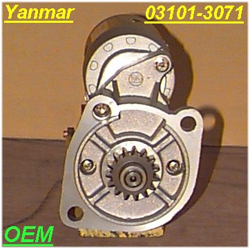 Стартеры Yanmar, 03101-3071