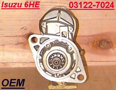 Стартер Isuzu, 03122-7024