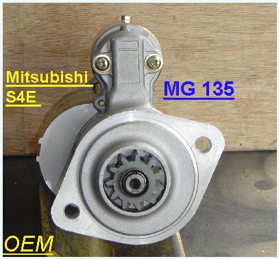 Стартер Mitsubishi, MG135