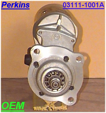 Стартеры Perkins 03111-1001A