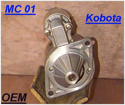 Стартер Kobota MC 01