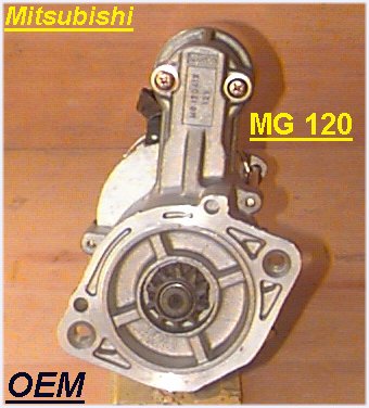 Стартер Mitsubishi, MG120