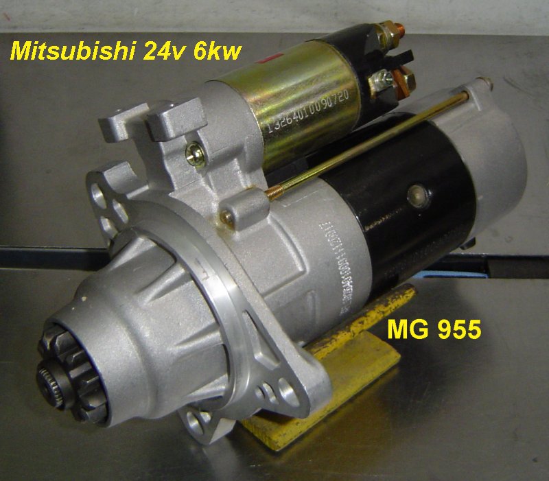 Стартер 6D20 6D22 MG955 24v 6kw