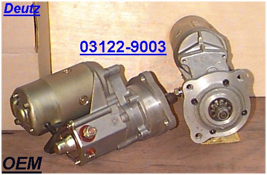 Стартер Deutz, 03122-9003