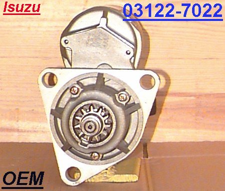 Стартер Isuzu, 03122-7022