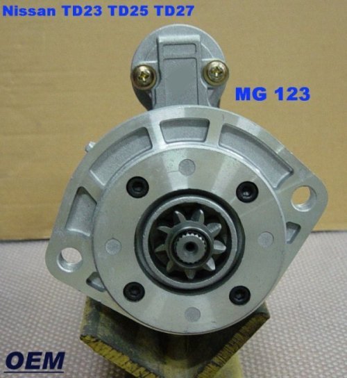 Стартер TD23 TD25 TD27 12v 2.2kw