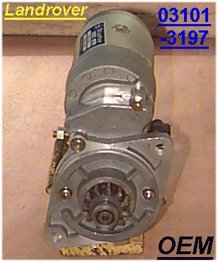 Стартер LandRover 12 volts 03101-3197